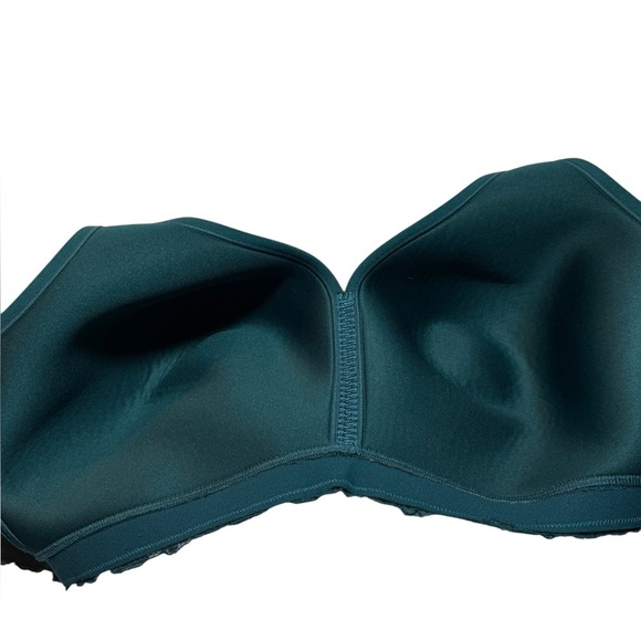 Cacique Cotton Lace Trimmed Lightly Lined No Wire - Picture 4 of 4